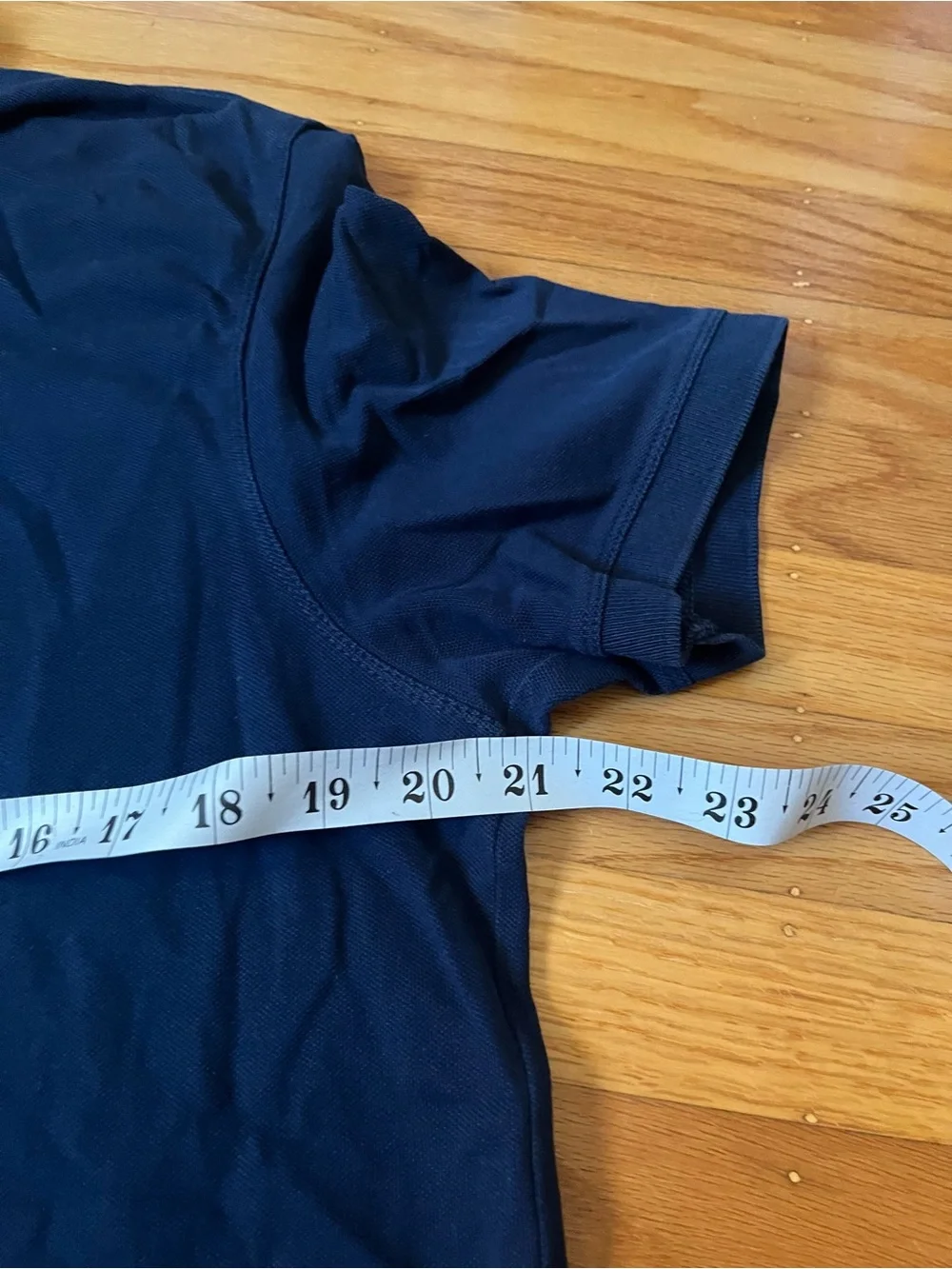 Banana Republic Navy Polo with Subtle Elephant Logo